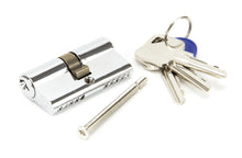 Load image into Gallery viewer, 46246 Polished Chrome 30/30 5pin Euro Cylinder KA