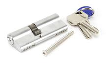 Load image into Gallery viewer, 46256 Satin Chrome 35/45 5pin Euro Cylinder KA