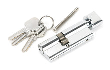 Load image into Gallery viewer, 46264 Polished Chrome 35/45T 5pin Euro Cylinder/Thumbturn