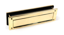Load image into Gallery viewer, 46549 Polished Brass Traditional Letterbox