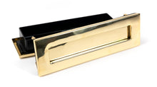 Load image into Gallery viewer, 46549 Polished Brass Traditional Letterbox
