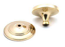 Load image into Gallery viewer, 46553 Polished Brass Art Deco Centre Door Knob