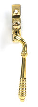 Load image into Gallery viewer, 46709 Polished Brass Reeded Espag - RH