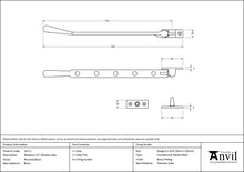 Load image into Gallery viewer, 46717 Polished Brass 12" Newbury Stay