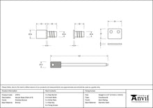 Load image into Gallery viewer, 47075 Polished Bronze Secure Stops (Pack of 4)