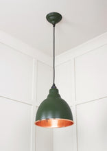 Load image into Gallery viewer, 49500H Hammered Copper Brindley Pendant in Heath