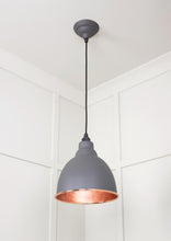 Load image into Gallery viewer, 49500SBL Smooth Copper Brindley Pendant in Bluff