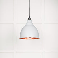 Load image into Gallery viewer, 49500SF Smooth Copper Brindley Pendant in Flock