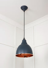 Load image into Gallery viewer, 49500SSO Smooth Copper Brindley Pendant in Soot