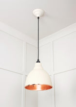 Load image into Gallery viewer, 49500TE Hammered Copper Brindley Pendant in Teasel