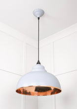 Load image into Gallery viewer, 49501BI Hammered Copper Harborne Pendant in Birch
