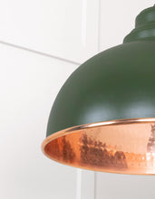 Load image into Gallery viewer, 49501H Hammered Copper Harborne Pendant in Heath