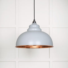 Load image into Gallery viewer, 49501SBI Smooth Copper Harborne Pendant in Birch
