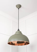 Load image into Gallery viewer, 49501STU Smooth Copper Harborne Pendant in Tump