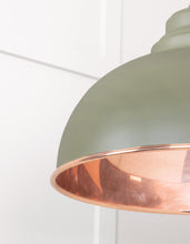 Load image into Gallery viewer, 49501STU Smooth Copper Harborne Pendant in Tump