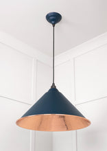 Load image into Gallery viewer, 49503DU Hammered Copper Hockley Pendant in Dusk