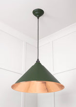 Load image into Gallery viewer, 49503H Hammered Copper Hockley Pendant in Heath