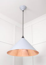 Load image into Gallery viewer, 49503SBI Smooth Copper Hockley Pendant in Birch