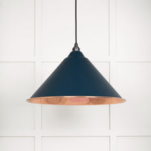 Load image into Gallery viewer, 49503SDU Smooth Copper Hockley Pendant in Dusk