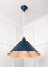 Load image into Gallery viewer, 49503SDU Smooth Copper Hockley Pendant in Dusk