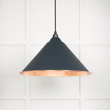 Load image into Gallery viewer, 49503SSO Smooth Copper Hockley Pendant in Soot