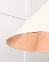 Load image into Gallery viewer, 49503STE Smooth Copper Hockley Pendant in Teasel