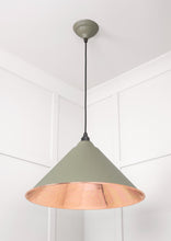 Load image into Gallery viewer, 49503STU Smooth Copper Hockley Pendant in Tump