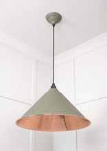 Load image into Gallery viewer, 49503STU Smooth Copper Hockley Pendant in Tump