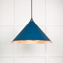 Load image into Gallery viewer, 49503U Hammered Copper Hockley Pendant in Upstream