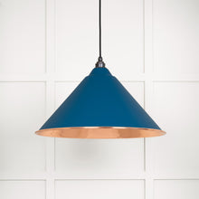 Load image into Gallery viewer, 49503U Hammered Copper Hockley Pendant in Upstream