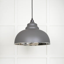 Load image into Gallery viewer, 49505BL Smooth Nickel Harborne Pendant in Bluff