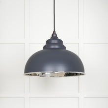 Load image into Gallery viewer, 49505SL Smooth Nickel Harborne Pendant in Slate