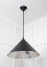Load image into Gallery viewer, 49506EB Smooth Nickel Hockley Pendant in Elan Black