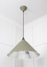 Load image into Gallery viewer, 49506TU Smooth Nickel Hockley Pendant in Tump