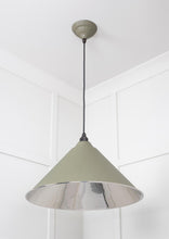 Load image into Gallery viewer, 49506TU Smooth Nickel Hockley Pendant in Tump