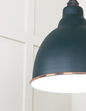 Load image into Gallery viewer, 49507DI White Gloss Brindley Pendant in Dingle