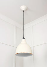 Load image into Gallery viewer, 49507TE White Gloss Brindley Pendant in Teasel