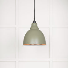 Load image into Gallery viewer, 49507TU White Gloss Brindley Pendant in Tump