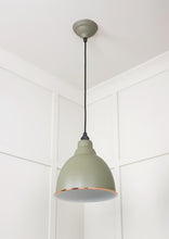 Load image into Gallery viewer, 49507TU White Gloss Brindley Pendant in Tump