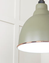 Load image into Gallery viewer, 49507TU White Gloss Brindley Pendant in Tump