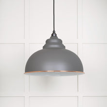 Load image into Gallery viewer, 49508BL White Gloss Harborne Pendant in Bluff