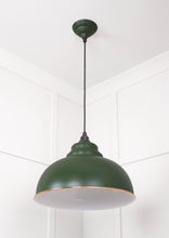 Load image into Gallery viewer, 49508H White Gloss Harborne Pendant in Heath