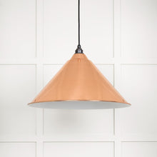 Load image into Gallery viewer, 49510 White Gloss Hockley Pendant in Copper