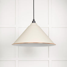 Load image into Gallery viewer, 49510TE White Gloss Hockley Pendant in Teasel