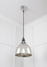 Load image into Gallery viewer, 49511 Hammered Nickel Brindley Pendant