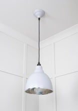 Load image into Gallery viewer, 49511BI Hammered Nickel Brindley Pendant in Birch
