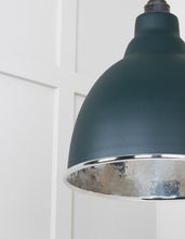 Load image into Gallery viewer, 49511DI Hammered Nickel Brindley Pendant in Dingle