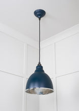 Load image into Gallery viewer, 49511DU Hammered Nickel Brindley Pendant in Dusk
