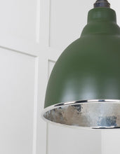 Load image into Gallery viewer, 49511H Hammered Nickel Brindley Pendant in Heath