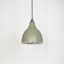 Load image into Gallery viewer, 49511TU Hammered Nickel Brindley Pendant in Tump